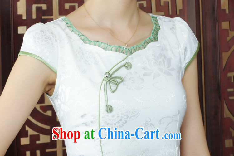 Take the new cheongsam Chinese China wind stylish improved cheongsam dress stylish daily short cheongsam dress dress D 0236 pink 2 XL pictures, price, brand platters! Elections are good character, the national distribution, so why buy now enjoy more preferential! Health