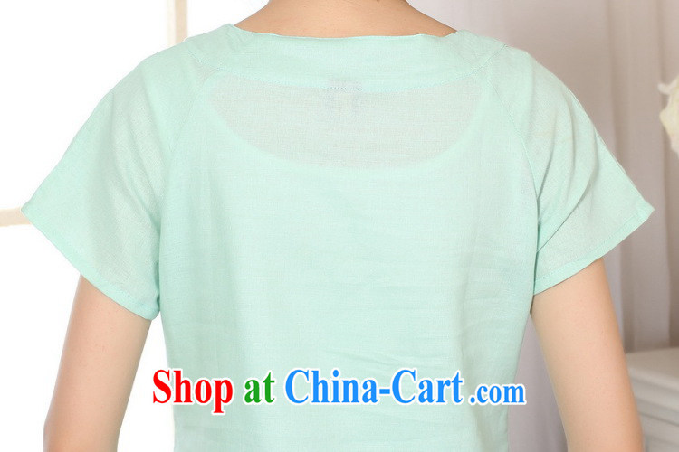 According to the conditions in summer and stylish new short-sleeved cotton Ma hand painted Ethnic Wind Chinese T-shirt LGD/A 0072 #pink 2 XL pictures, price, brand platters! Elections are good character, the national distribution, so why buy now enjoy more preferential! Health