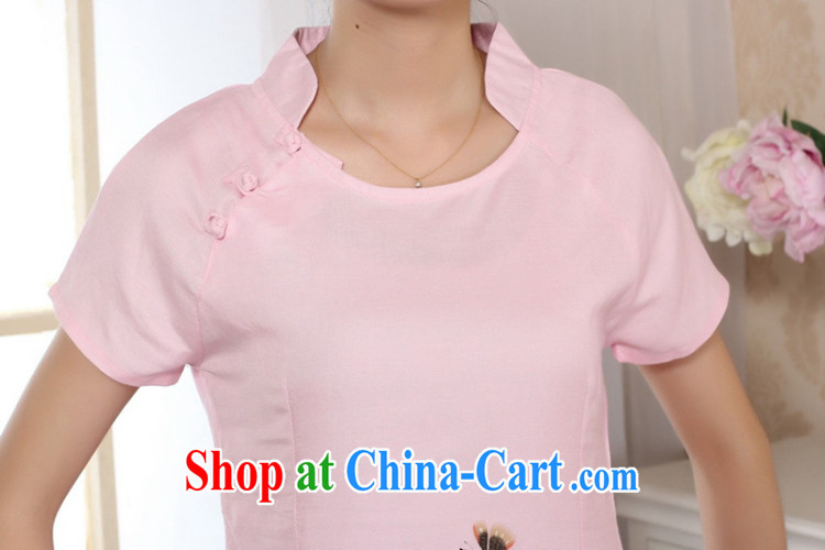 According to the conditions in summer and stylish new short-sleeved cotton Ma hand painted Ethnic Wind Chinese T-shirt LGD/A 0073 #picture color 2 XL pictures, price, brand platters! Elections are good character, the national distribution, so why buy now enjoy more preferential! Health