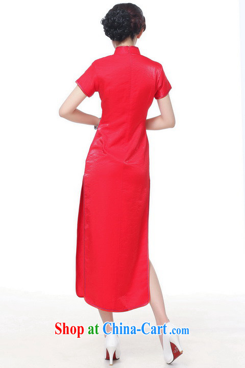 The spend the summer dresses improved retro dresses, for silk Chinese Embroidery long cheongsam dress - A black 2 XL pictures, price, brand platters! Elections are good character, the national distribution, so why buy now enjoy more preferential! Health