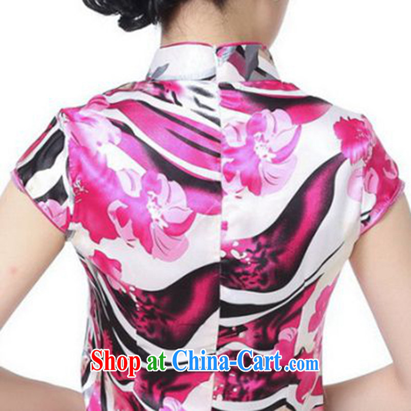 In accordance with the situation in summer 2015 Ethnic Wind up for a hard stamp beauty short Chinese qipao LGD/D 0069 #picture color 2 XL, in accordance with the situation, and, on-line shopping