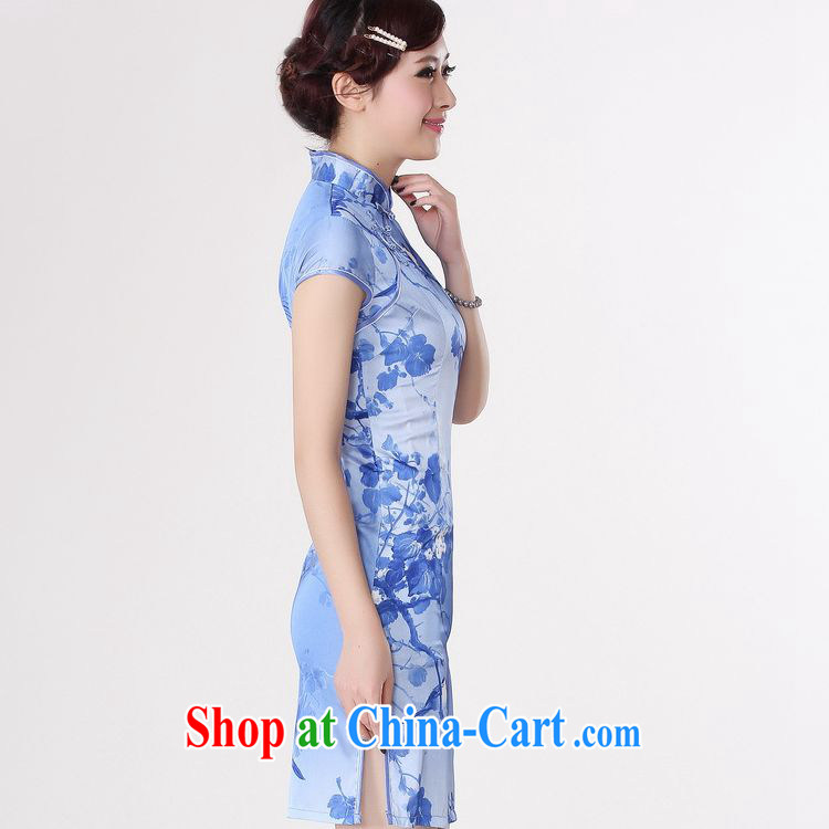 In accordance with the conditions in summer and stylish new products, for a tight beauty stamp duty cheongsam dress LGD/D 0197 #gold XL pictures, price, brand platters! Elections are good character, the national distribution, so why buy now enjoy more preferential! Health