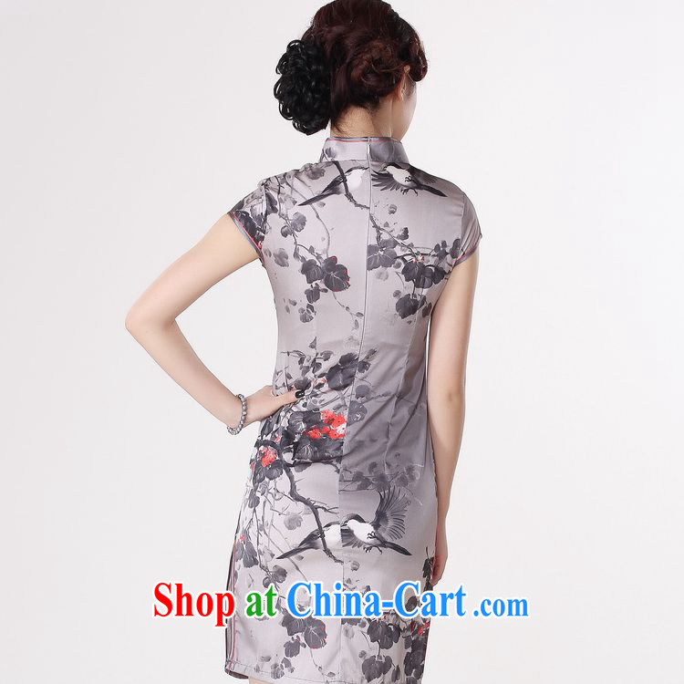 In accordance with the conditions in summer and stylish new products, for a tight beauty stamp duty cheongsam dress LGD/D 0197 #gold XL pictures, price, brand platters! Elections are good character, the national distribution, so why buy now enjoy more preferential! Health