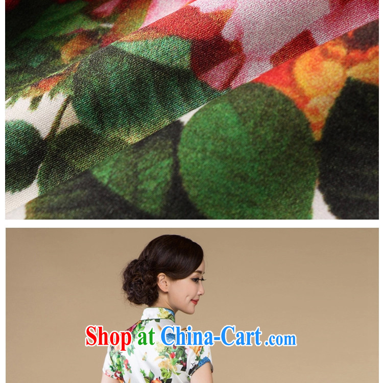 once and for all, without Wind Flower silk China wind up collar dresses summer new the knee stamp girls with skirts ethnic wind green L - now do now selling pre-sale 30 Days pictures, price, brand platters! Elections are good character, the national distribution, so why buy now enjoy more preferential! Health