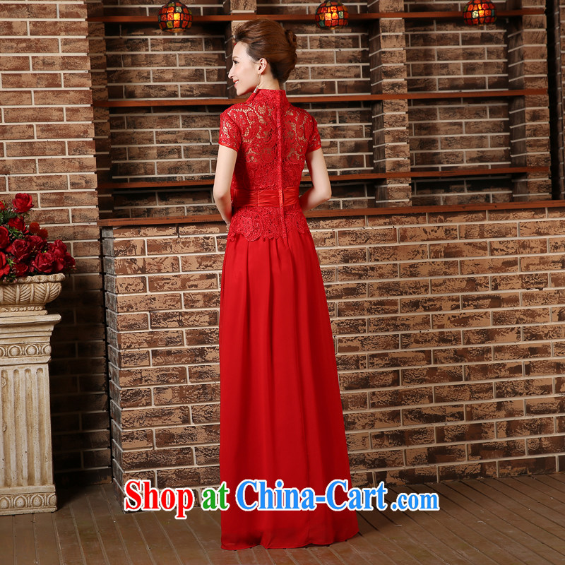 Flower Angel Cayman 2014 wedding dresses sexy dresses red lace bridal wedding dress red XXL, flower Angel (DUOQIMAN), and shopping on the Internet
