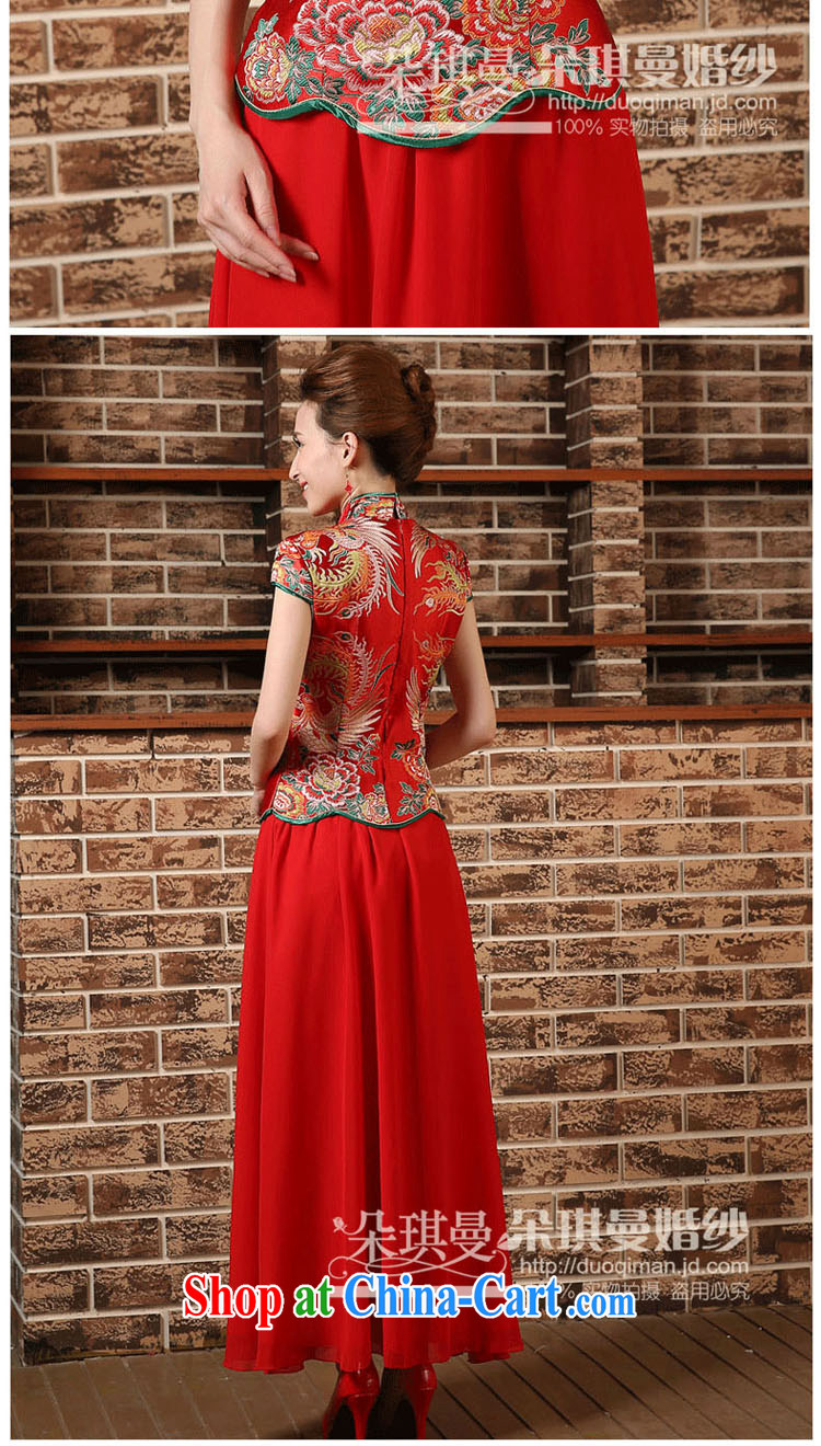 Flower Angel Cayman 2014 New Red bridal wedding dress long stylish robes bows dresses red XXL pictures, price, brand platters! Elections are good character, the national distribution, so why buy now enjoy more preferential! Health