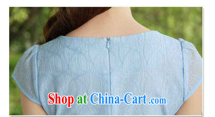 Let Bai beauty 2014 new summer, further than cultivating graphics thin style short-sleeved dresses girl package and qipao LQ 923 #pink XXL pictures, price, brand platters! Elections are good character, the national distribution, so why buy now enjoy more preferential! Health