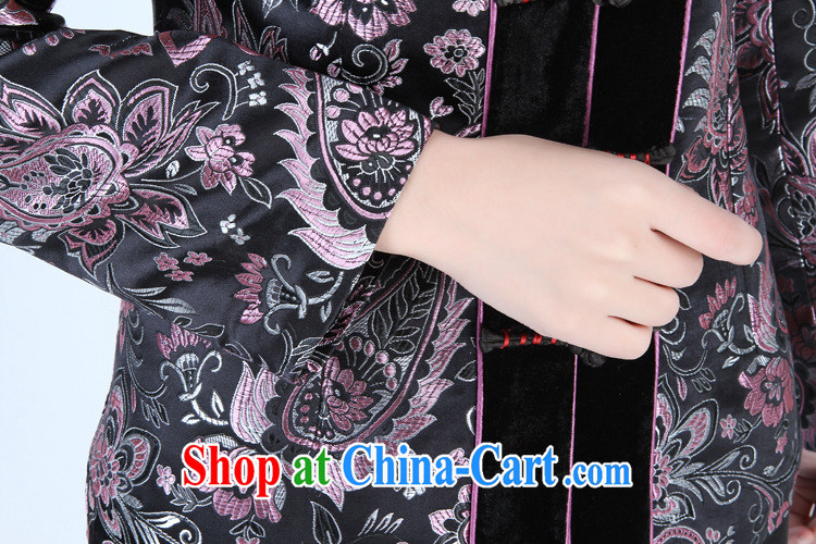 Take the new Autumn with Chinese blouses wool flap clothing improved Chinese clothing, for cultivating graphics thin - 2 black 3 XL pictures, price, brand platters! Elections are good character, the national distribution, so why buy now enjoy more preferential! Health