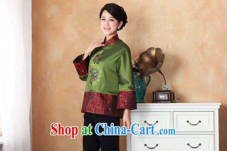 Take the new Autumn with Chinese qipao, Ms. Li for damask clothing improved Chinese clothing - 1 picture color 3XL pictures, price, brand platters! Elections are good character, the national distribution, so why buy now enjoy more preferential! Health