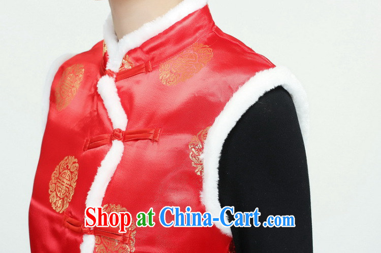 Take the new autumn and winter clothing, collar cheongsam Chinese Ma folder vest clothing Chinese clothing ethnic clothing - 2 3 XL pictures, price, brand platters! Elections are good character, the national distribution, so why buy now enjoy more preferential! Health