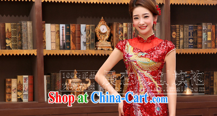 Morning dresses, luxury and embroidery 2014 new dresses bows Service Bridal wedding dresses-bong the red short L pictures, price, brand platters! Elections are good character, the national distribution, so why buy now enjoy more preferential! Health