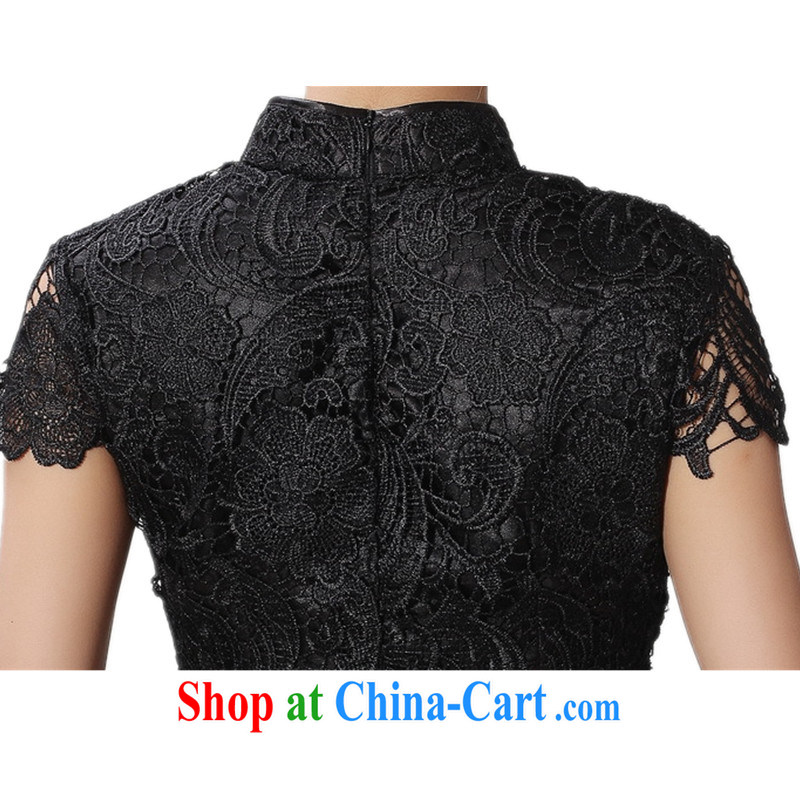 According to the conditions in summer and stylish new products, for a tight beauty lace cheongsam dress WNS/2365 #white 2XL, according to the situation, and, on-line shopping