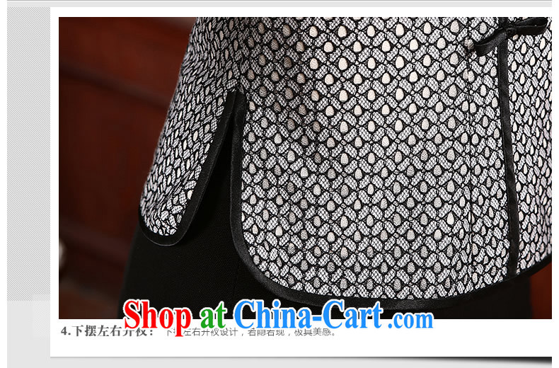 The CYD HO Kwun Tong' knowledge, 2015 spring new Ms. replacing Chinese improved retro dresses shirt TZ 4736 gray XXL pictures, price, brand platters! Elections are good character, the national distribution, so why buy now enjoy more preferential! Health