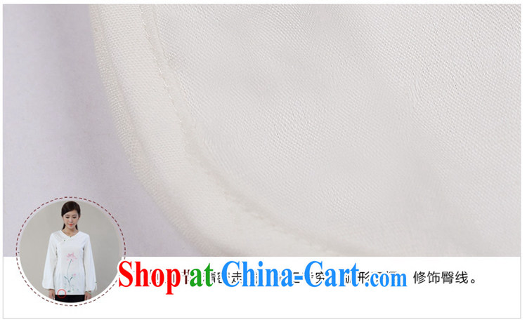 Mr Tang, Id al-Fitr autumn 2014 the new National wind hand-painted cotton Ma-Tie long-sleeved improved Han-tang T-shirt with white XXL pictures, price, brand platters! Elections are good character, the national distribution, so why buy now enjoy more preferential! Health