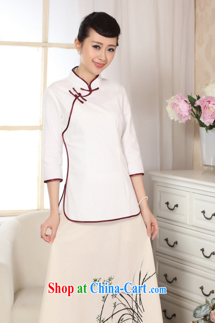 Spend the autumn and the new hand-painted dresses T-shirt cotton linen the Chinese nation, women leaders, Tang is improved 0-A sky 2 XL pictures, price, brand platters! Elections are good character, the national distribution, so why buy now enjoy more preferential! Health