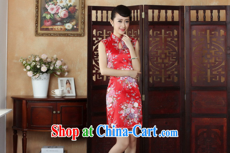 The cost figure, Chinese new summer dress, qipao for improved Chinese qipao dress - 1 white XL pictures, price, brand platters! Elections are good character, the national distribution, so why buy now enjoy more preferential! Health