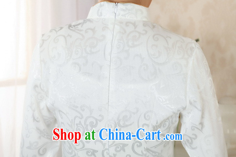 Take the fall with new products, for improved cheongsam Chinese Chinese Tang Women's clothes a tight T-shirt cotton Tang discs - A green 2 XL pictures, price, brand platters! Elections are good character, the national distribution, so why buy now enjoy more preferential! Health