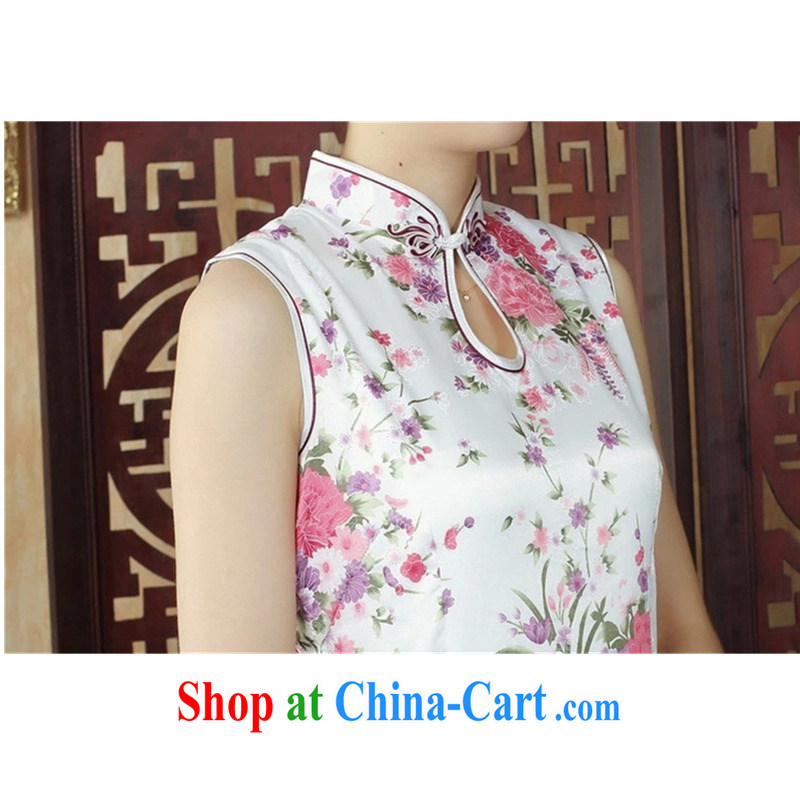 The Balaam poetry 2014 female Chinese Dress hand-painted Ethnic Wind pattern sleeveless-outfit the truck-style picture color 38, Balaam poetry, and shopping on the Internet