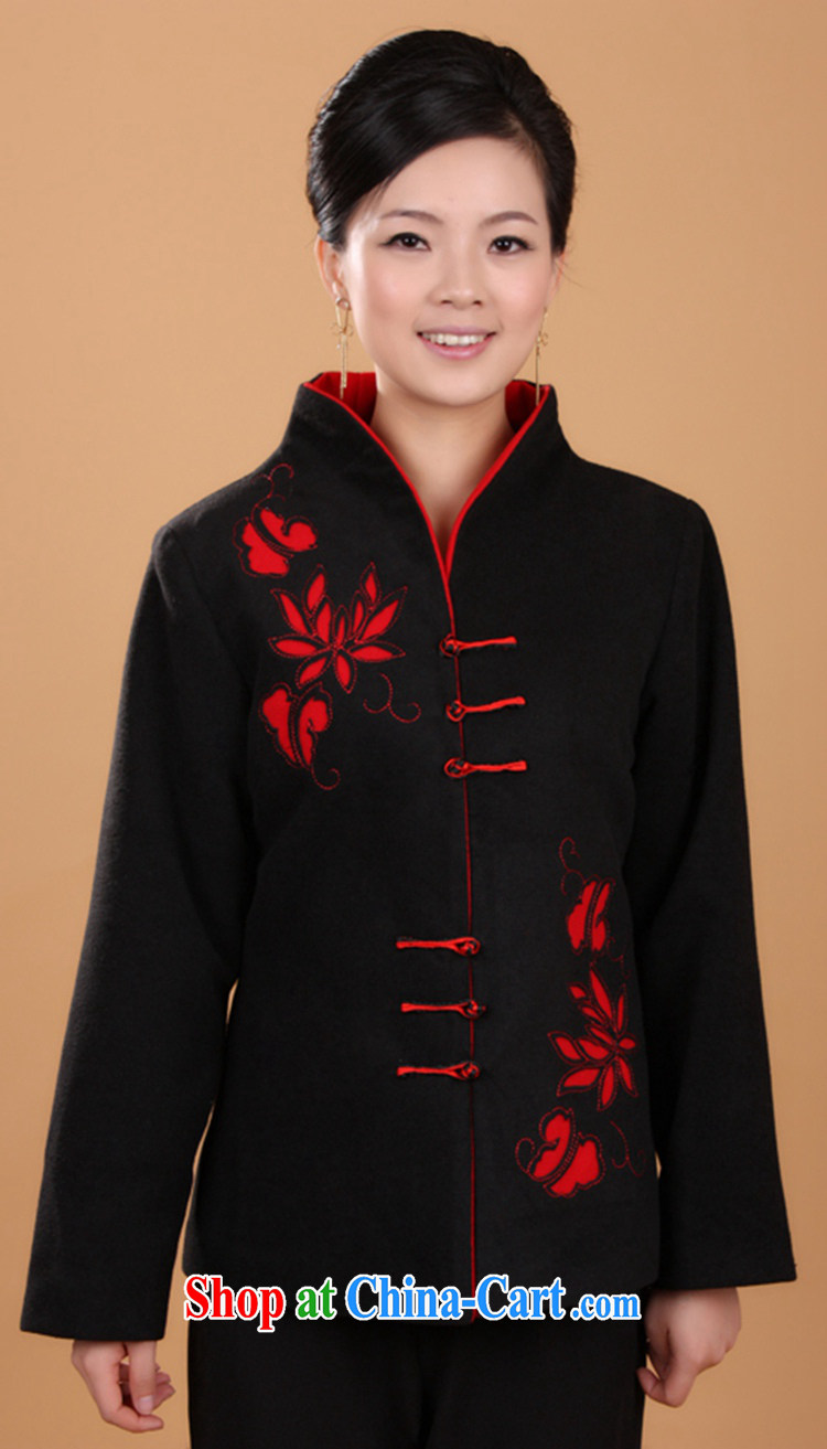 To Green, autumn and winter fashion new and old mother with a collar embroidered Tang jackets - 4 royal blue 3 XL pictures, price, brand platters! Elections are good character, the national distribution, so why buy now enjoy more preferential! Health