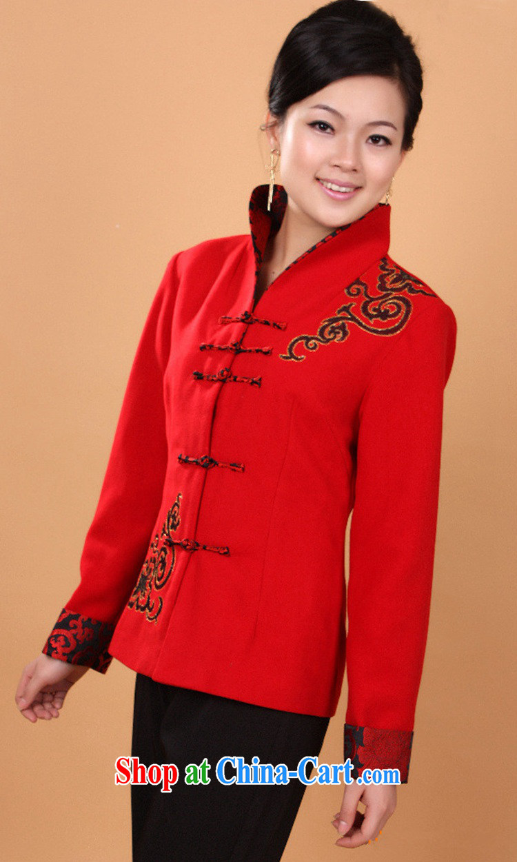To Green, older women spring fashion new MOM with a collar embroidered Tang jackets - 1 red M pictures, price, brand platters! Elections are good character, the national distribution, so why buy now enjoy more preferential! Health