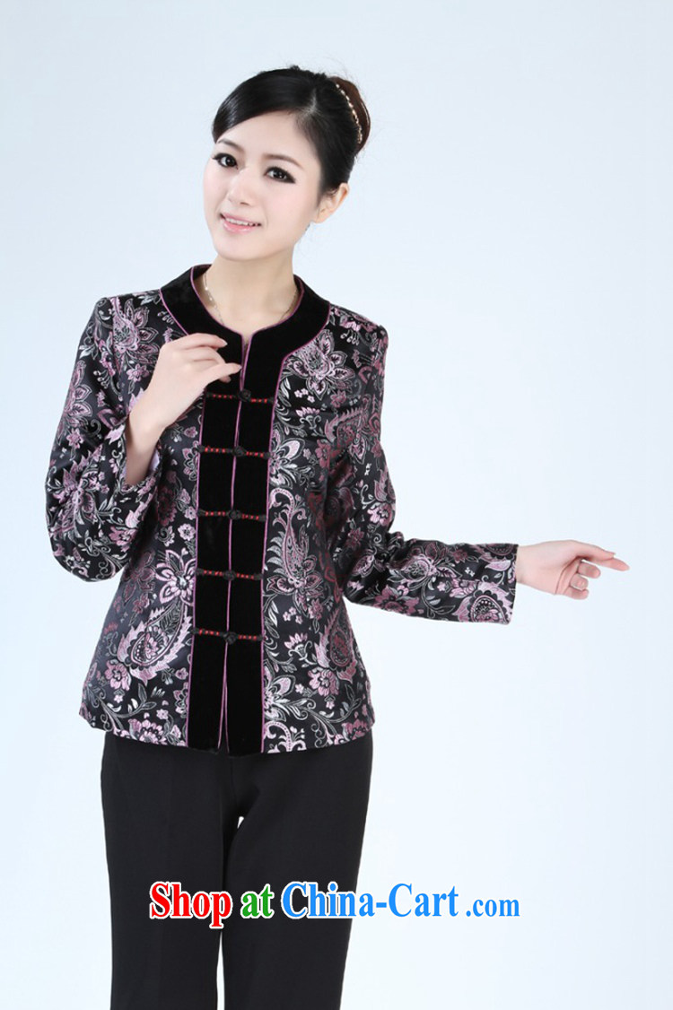 To Green, spring fashion new, older mothers with round-collar stitching embroidery Tang jackets - 2 3 XL pictures, price, brand platters! Elections are good character, the national distribution, so why buy now enjoy more preferential! Health