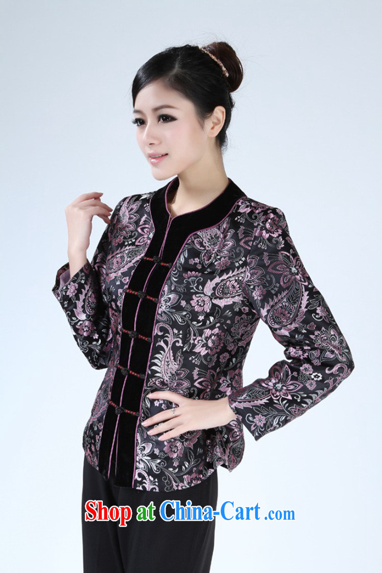 To Green, spring fashion new, older mothers with round-collar stitching embroidery Tang jackets - 2 3 XL pictures, price, brand platters! Elections are good character, the national distribution, so why buy now enjoy more preferential! Health