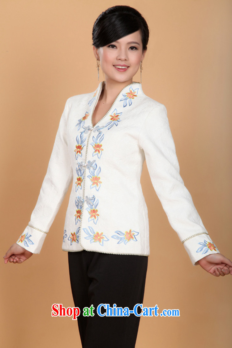 To Green, autumn and winter fashion new and old mother with a collar double-flap embroidered Tang jackets - 2 3 XL pictures, price, brand platters! Elections are good character, the national distribution, so why buy now enjoy more preferential! Health