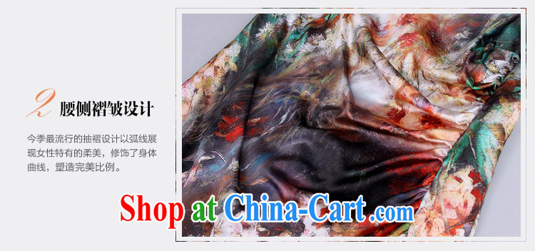 Refreshing summer 2014 female new sauna silk silk damask European Big solid color manually staple pearl cultivation summer fashion improved short cheongsam dress wine red L pictures, price, brand platters! Elections are good character, the national distribution, so why buy now enjoy more preferential! Health