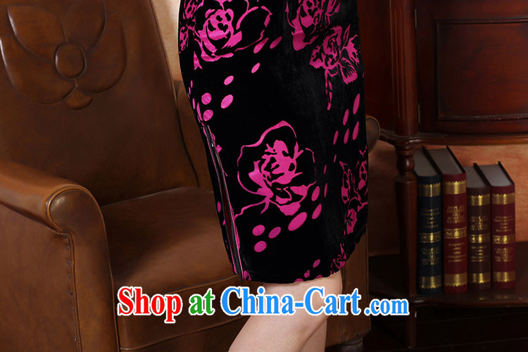 Autumn 2014 the new wool Silk Cheongsam dress short, elegant embroidery cheongsam high price package of the Red XXL pictures, price, brand platters! Elections are good character, the national distribution, so why buy now enjoy more preferential! Health