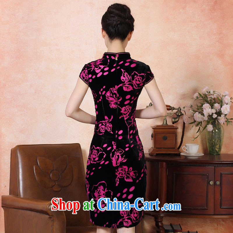 Autumn 2014 the new wool Silk Cheongsam dress short, elegant embroidery cheongsam high price package of the Red XXL, Oriental and nobles, and shopping on the Internet