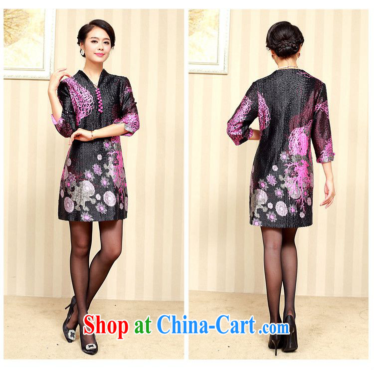 Forest narcissus fall 2014 the new, old fashion, long, special folds, your stamp is silk Chinese Dress XYY - 1286 07 #XL pictures, price, brand platters! Elections are good character, the national distribution, so why buy now enjoy more preferential! Health