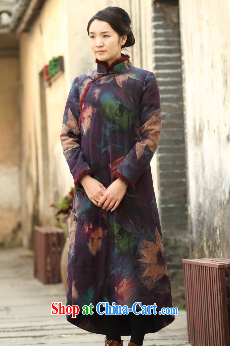 Ask a vegetarian autumn new relaxed atmosphere streaking long-sleeved thick Silk Cheongsam countrysides WXZ 1331 first-hand custom, pictures, price, brand platters! Elections are good character, the national distribution, so why buy now enjoy more preferential! Health