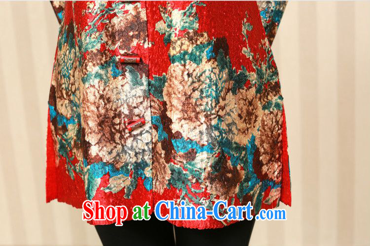 Forest narcissus fall 2015 the new, old fashion, long, silk, the charge-back round-collar long-sleeved the forklift truck load Tang XYY - 8330 red XXXXL pictures, price, brand platters! Elections are good character, the national distribution, so why buy now enjoy more preferential! Health