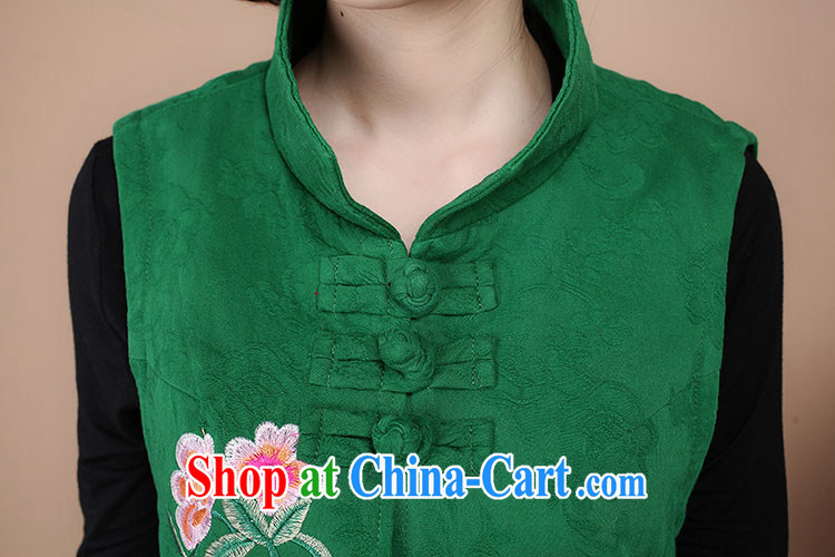 HYMN Sodom and Pratt 2015 spring new t-shirt Ethnic Wind Chinese Embroidery is withholding a thick mother larger antique embroidered Chinese T-shirt, long, Ma Clip Black XXXL pictures, price, brand platters! Elections are good character, the national distribution, so why buy now enjoy more preferential! Health