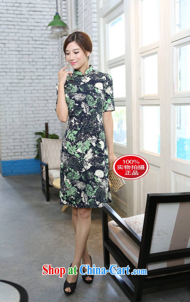 Take the Spring and Autumn and female cotton twist, the collar in hand cuffs and knee long cheongsam high female getting cuter and collar 2 XL pictures, price, brand platters! Elections are good character, the national distribution, so why buy now enjoy more preferential! Health