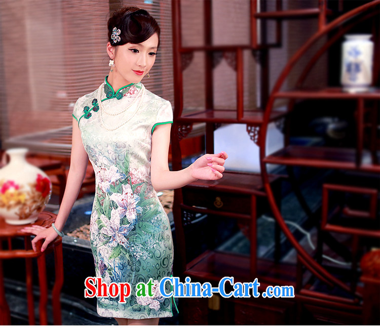 ruyi, 2015 new spring and summer high-end goods improved retro Lounge daily casual outfit skirt 4013 white L pictures, price, brand platters! Elections are good character, the national distribution, so why buy now enjoy more preferential! Health