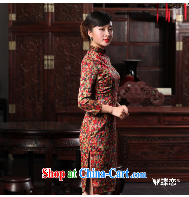 Butterfly Lovers 2015 spring new cheongsam dress improved and stylish everyday cheongsam dress retro incense cloud yarn cheongsam 48,008 rain obscure XXL pictures, price, brand platters! Elections are good character, the national distribution, so why buy now enjoy more preferential! Health