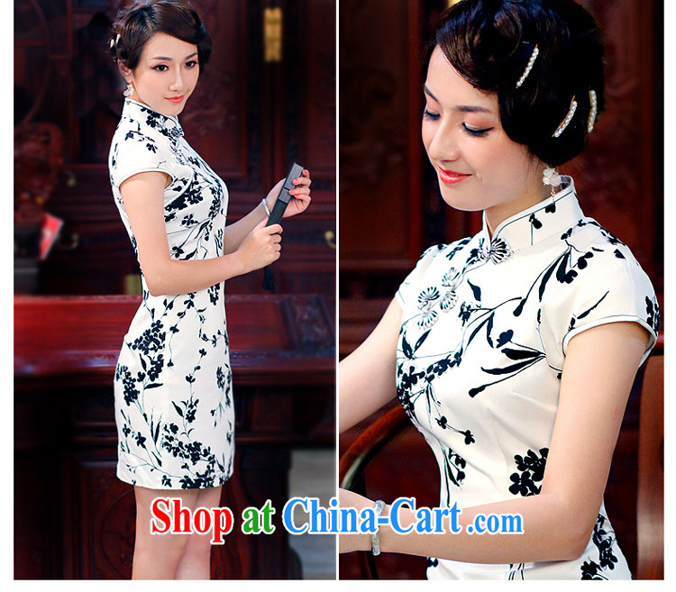 ruyi, 2015 new women with improved modern day spring and summer Lady style living and leisure goods 0103 0103 black on white flower S pictures, price, brand platters! Elections are good character, the national distribution, so why buy now enjoy more preferential! Health