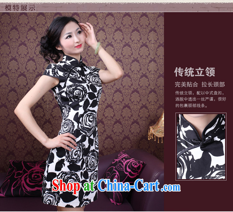 Unwind after the 2015 summer fashion beauty improved national wind retro daily cotton cheongsam dress short 1047 XL pictures, price, brand platters! Elections are good character, the national distribution, so why buy now enjoy more preferential! Health