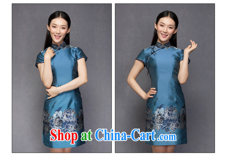 Spring dresses and the dresses 2015 spring new positioning take short improved cheongsam dress 11,509 04 deep red XXL pictures, price, brand platters! Elections are good character, the national distribution, so why buy now enjoy more preferential! Health