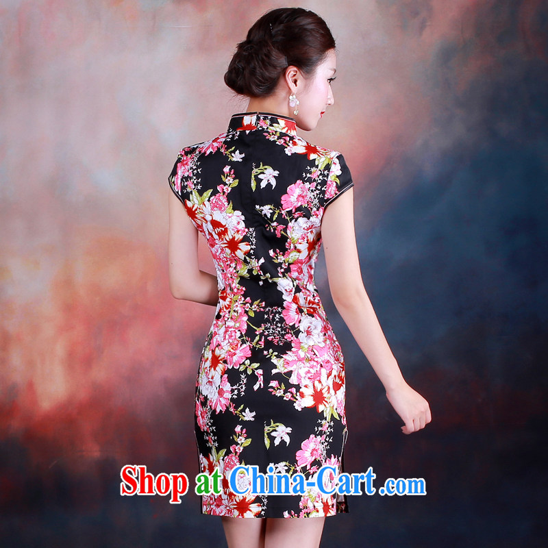 Unwind after the 2015 spring new cheongsam dress fashion Old Shanghai Impression improved the forklift truck outfit 3021 3021 fancy M sporting, wind, shopping on the Internet