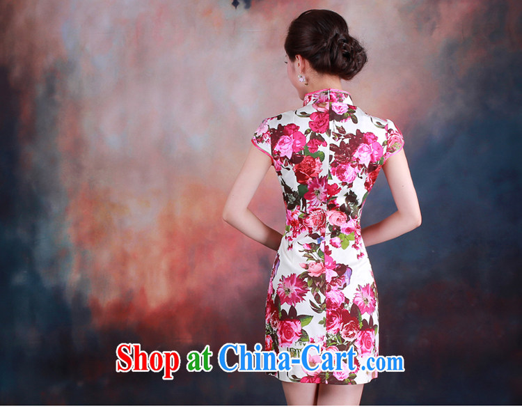 ruyi, 2014 new spring and summer stylish improved cheongsam Leisure Suit short-sleeved dresses 4002 4002 fancy XL pictures, price, brand platters! Elections are good character, the national distribution, so why buy now enjoy more preferential! Health