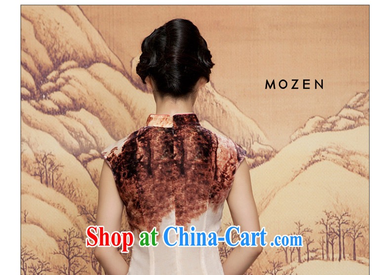 Winter dresses wood is really the 2015 New Water ink painting wool beauty short cheongsam 21,882 09 coffee-colored XXXL pictures, price, brand platters! Elections are good character, the national distribution, so why buy now enjoy more preferential! Health