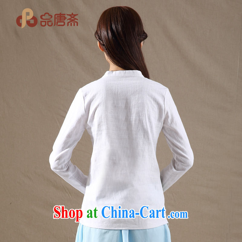 Mr Tang, Id al-Fitr autumn 2014 new units, the National wind long-sleeved robes white XL, Tang Id al-Fitr, shopping on the Internet