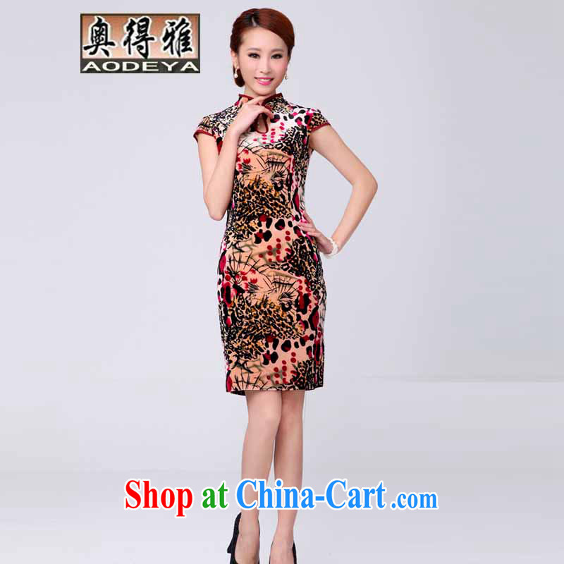 A Mayan 2014 new autumn Women's clothes outfit stamp duty ethnic wind dresses dresses Leopard suit XL, Louis a, Jacob (LOUIS . AODEYA), shopping on the Internet