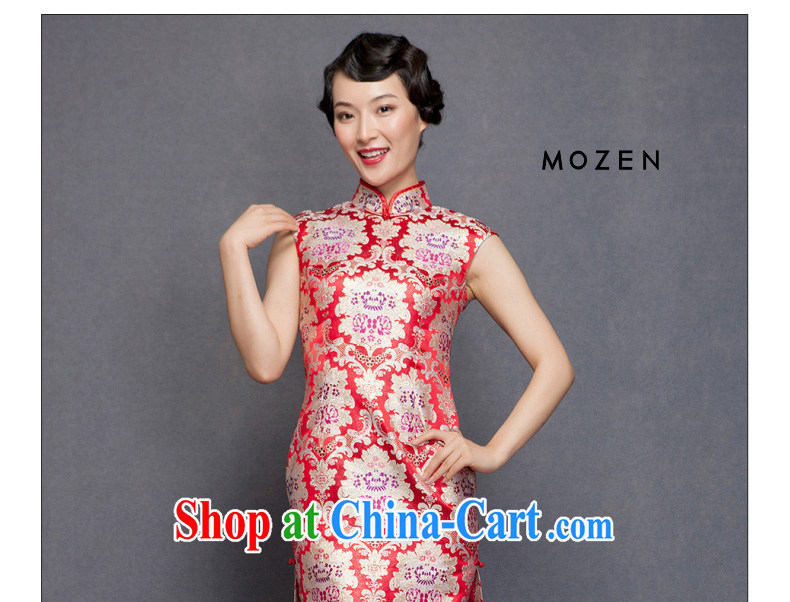 Wood is really a spring 2015 new elegant Silk Cheongsam beauty dress bridal wedding dress toast 21,890 05 light red XL pictures, price, brand platters! Elections are good character, the national distribution, so why buy now enjoy more preferential! Health