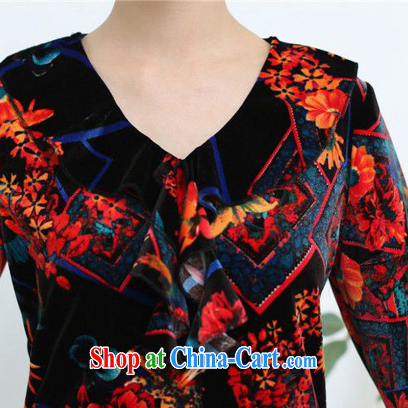 The miller fall 2014 the new Chinese T shirt loose the code MOM load the wool shirts SYM - 903 orange XXXL, JA, qipao/Tang, and shopping on the Internet