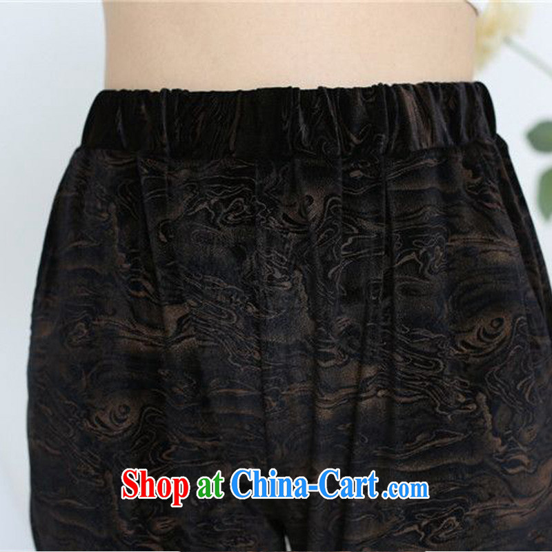 Tze-The 2014 autumn the New Tang with trouser press stamp duty, scouring pads loose pants SYM - 915 picture color XXL, JA, qipao/Tang, and shopping on the Internet