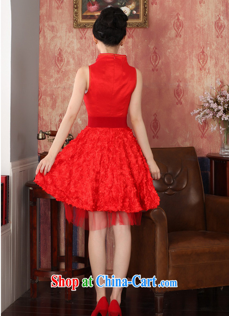 2014 new marriage red bridal toast serving small dress short skirt and stylish dresses pregnant bridesmaid dress girls XXL pictures, price, brand platters! Elections are good character, the national distribution, so why buy now enjoy more preferential! Health