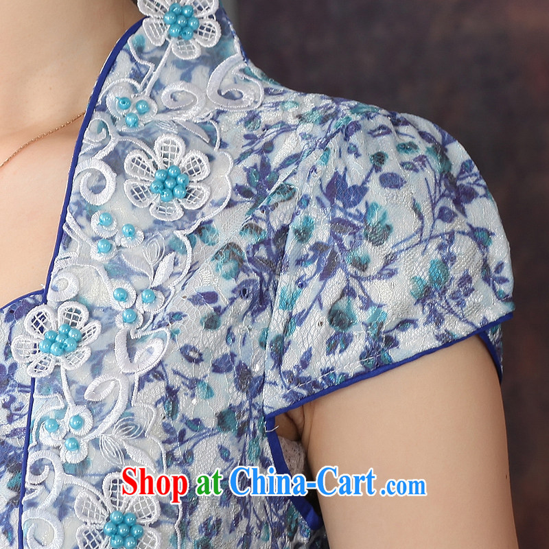 2014 new autumn and the Chinese, Chinese spring and summer National wind girls improved cheongsam shirt XXL, Oriental and nobles, and shopping on the Internet
